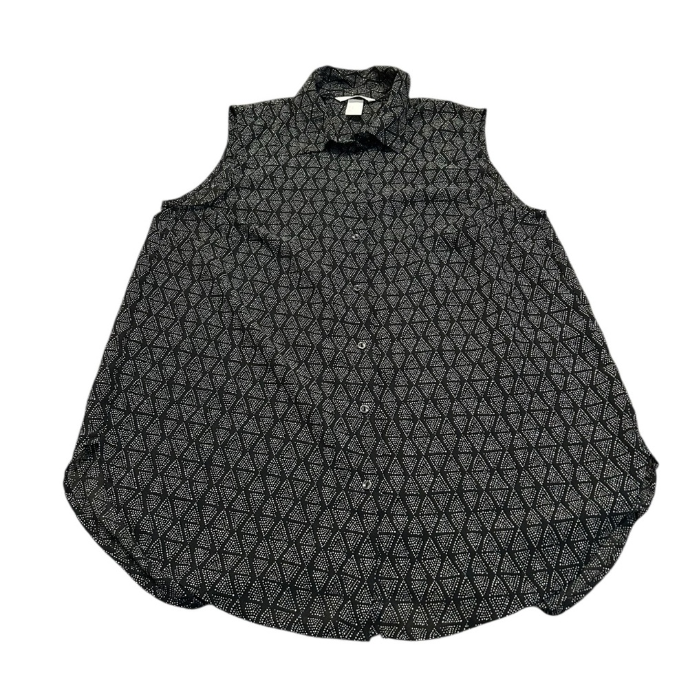 H&M dressy collared tank